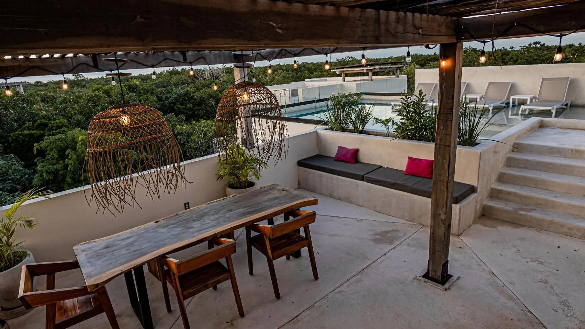 Appartamento Downtown Delight -Roof With Pool & Bbq & Jungle Gym Tulum 0*,